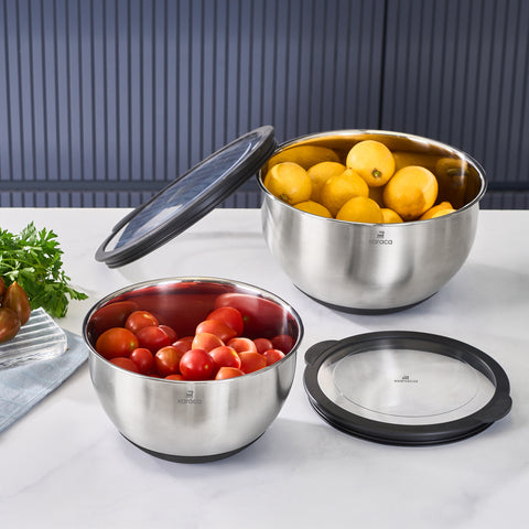 Karaca Mixmaster 2-Pack Mixing Set, Inox