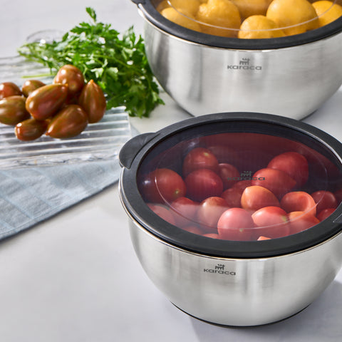 Karaca Mixmaster 2-Pack Mixing Set, Inox