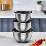 Karaca Blendbox 3-Pack Mixing Set, Inox