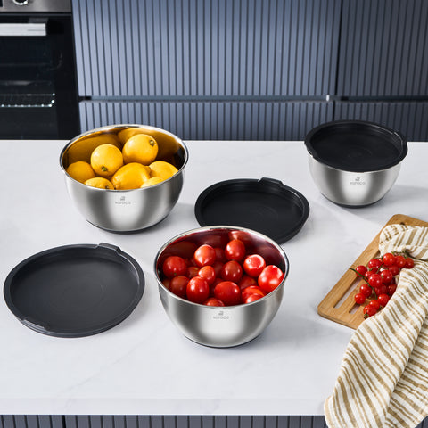 Karaca Blendbox 3-teiliges Mixset, Inox