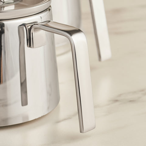 Karaca Steelina Tea Pot Set