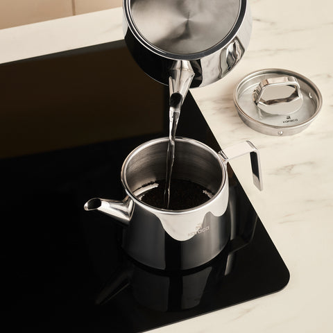 Karaca Steelina Tea Pot Set