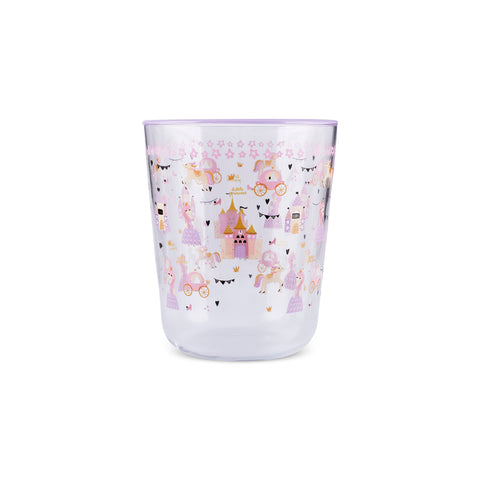 Karaca Kids 3-Teiliges Glasbecher-Set Für Mädchen, Rosa