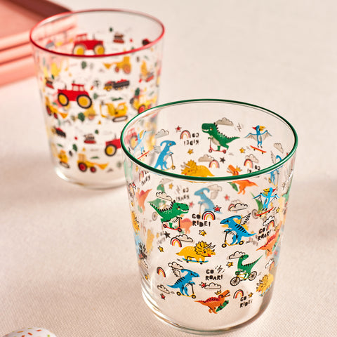 Karaca Kids 3-Teiliges Glasbecher-Set Für Jungen