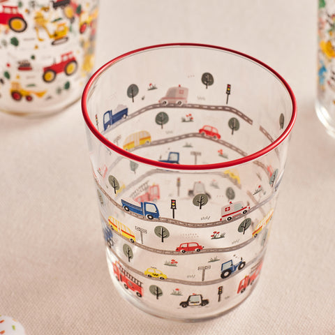 Karaca Kids 3-Teiliges Glasbecher-Set Für Jungen