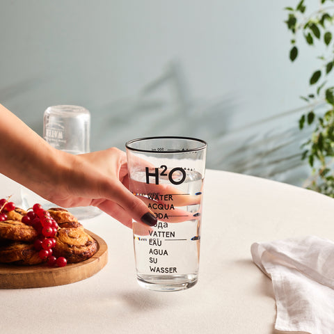 Karaca H2O Siyah Meşrubat Bardağı, 570 Ml