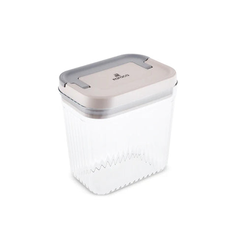 Karaca Flex 2-teiliges Aufbewahrungsbehälter-Set, 1500 ml, Transparent