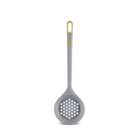 Karaca Silva Silikon Schaumlöffel, 33,5 cm, Grau