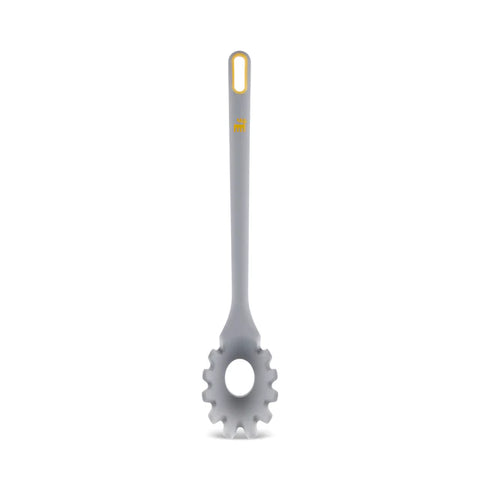 Karaca Silva Silicone Pasta Spoon, 33 cm, Grey