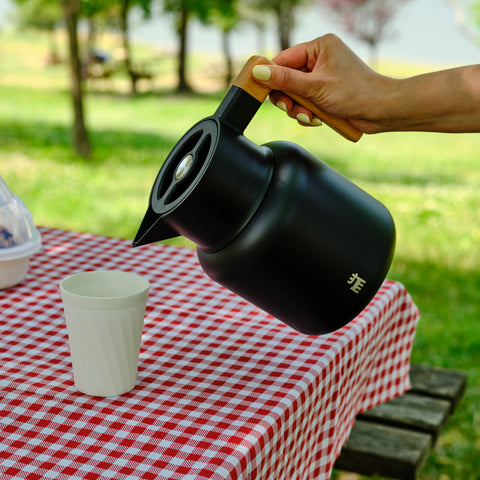Karaca Corelock Paslanmaz Çelik Termos, 1,6 L, Siyah