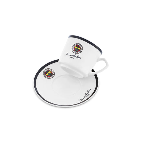 Karaca x Fenerbahçe Licensed 6-Person Coffee Cup Set 80 ml