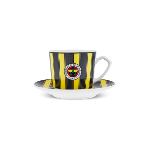 Karaca x Fenerbahçe Licensed 6-Person Coffee Cup Set 80 ml