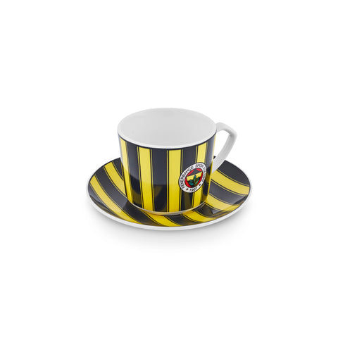 Karaca x Fenerbahçe Licensed 6-Person Coffee Cup Set 80 ml