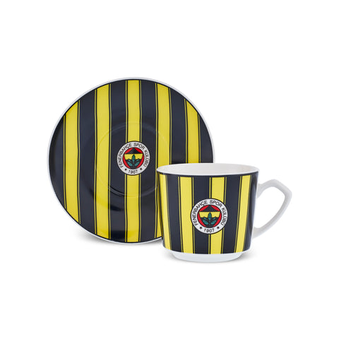 Karaca x Fenerbahçe Licensed 6-Person Coffee Cup Set 80 ml