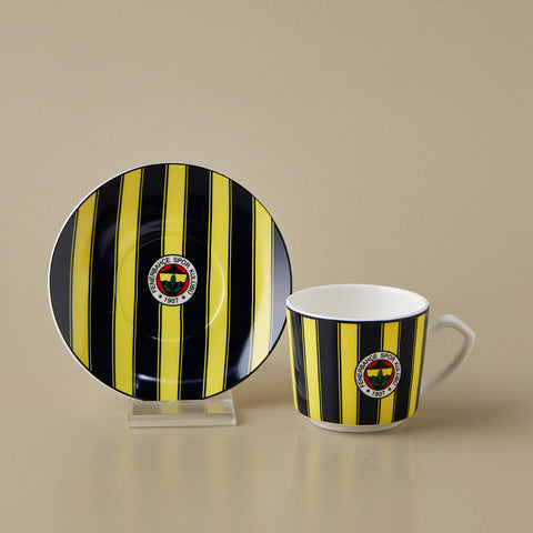 Karaca x Fenerbahçe Licensed 6-Person Coffee Cup Set 80 ml