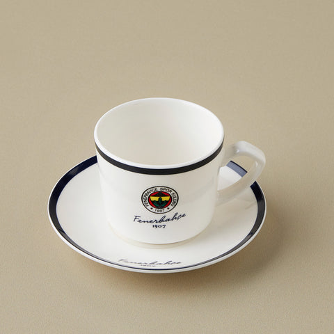 Karaca x Fenerbahçe Licensed 6-Person Coffee Cup Set 80 ml