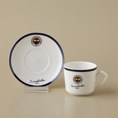 Karaca x Fenerbahçe Licensed 6-Person Coffee Cup Set 80 ml