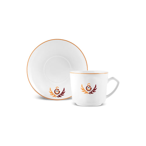 Karaca x Galatasaray Licensed 6-Person Coffee Cup Set 80 ml