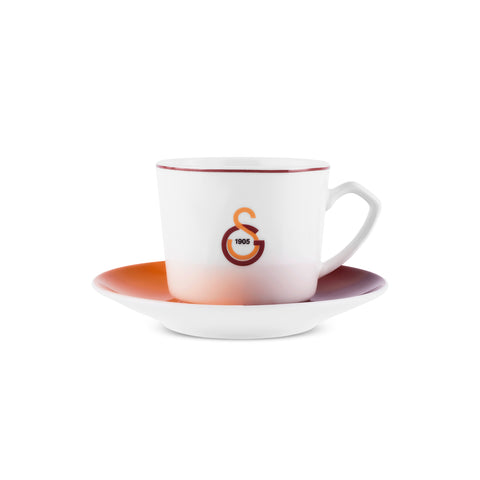 Karaca x Galatasaray Licensed 6-Person Coffee Cup Set 80 ml