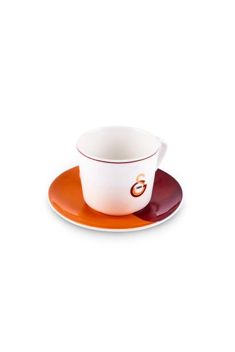 Karaca x Galatasaray Licensed 6-Person Coffee Cup Set 80 ml