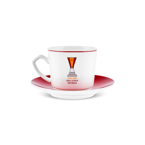 Karaca x Galatasaray Licensed 6-Person Coffee Cup Set 80 ml