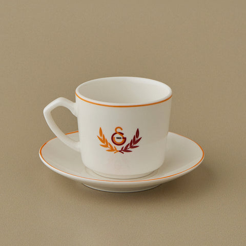 Karaca x Galatasaray Licensed 6-Person Coffee Cup Set 80 ml