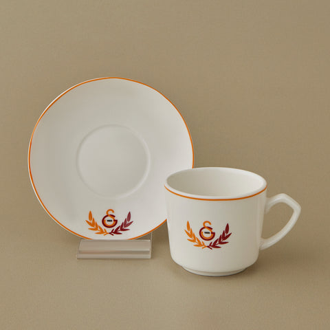 Karaca x Galatasaray Licensed 6-Person Coffee Cup Set 80 ml