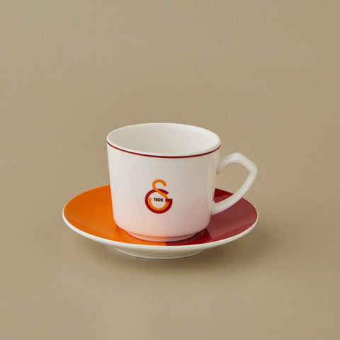 Karaca x Galatasaray Licensed 6-Person Coffee Cup Set 80 ml