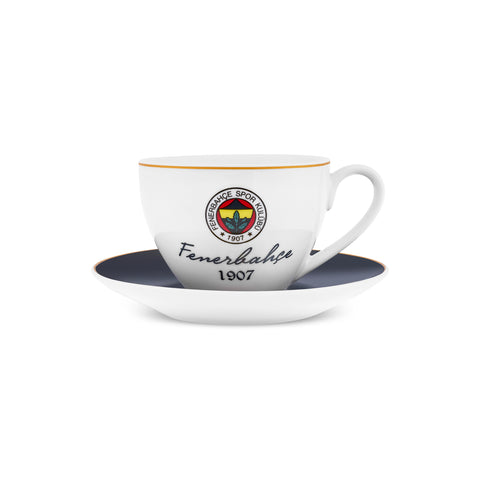 Karaca x Fenerbahçe Lizenziertes 2-teiliges Teetassen-Set, 220ML