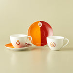 Karaca x Galatasaray Licensed 2-Person Tea Cup Set, 220ML