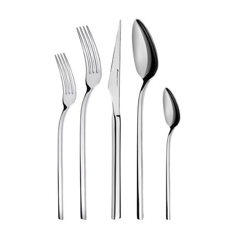 Karaca Sedir 40-Piece Cutlery Set, Silver