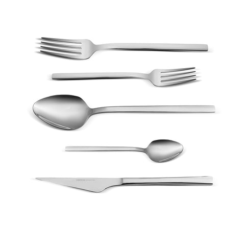 Karaca Sedir 40-Piece Cutlery Set, Silver