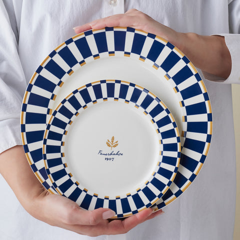 Karaca x Fenerbahçe Licensed Forever Bone 24-Piece Dinner Set for 6 People