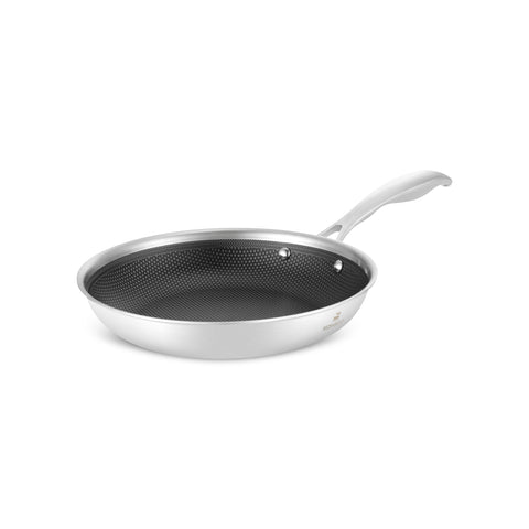 Karaca 5Ply PowerSteel 316+ Edelstahl-Induktionspfanne, 24 cm, Silber