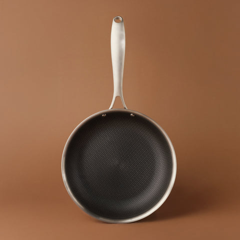 Karaca 5Ply PowerSteel 316+ Edelstahl-Induktionspfanne, 24 cm, Silber