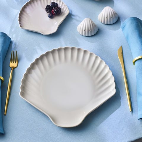 Karaca Stream Bone Ostra 34-Piece Breakfast Set for 6 People