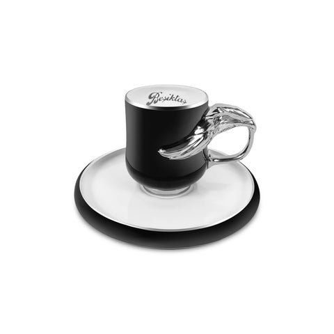 Karaca x Beşiktaş Licensed 2-Person Coffee Cup Set 90 ml