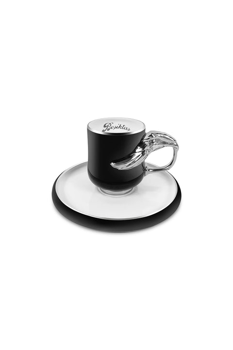 Karaca x Beşiktaş Licensed 2-Person Coffee Cup Set 90 ml