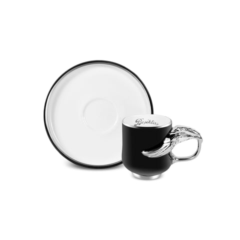 Karaca x Beşiktaş Licensed 2-Person Coffee Cup Set 90 ml