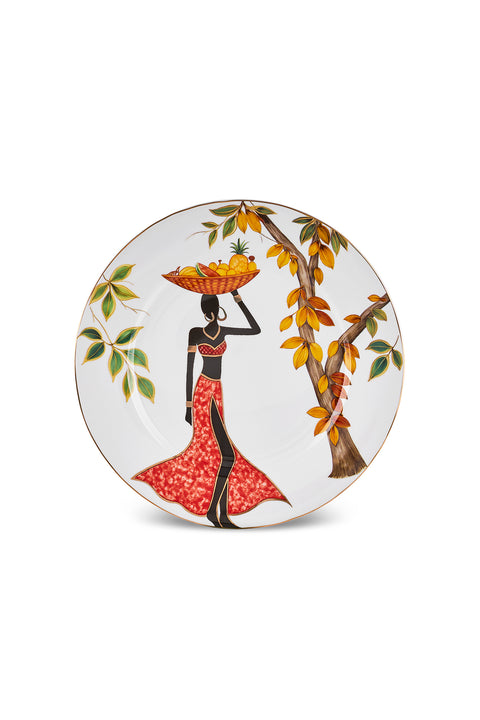 Karaca Elegance Bone Samira – 24 Parça 6 Kişilik Yemek Takımı