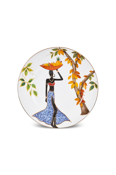 Karaca Elegance Bone Samira – 24 Parça 6 Kişilik Yemek Takımı