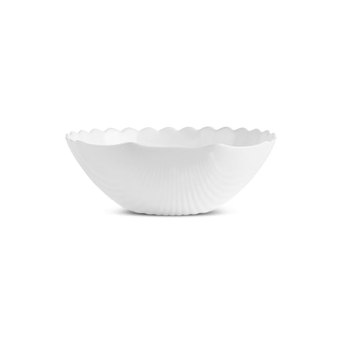 Karaca White Shell Opal Glas Tafelservice 18-teilig für 6 Personen