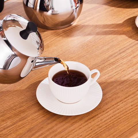 Karaca Kayra Black Turkish Tea Pot Set