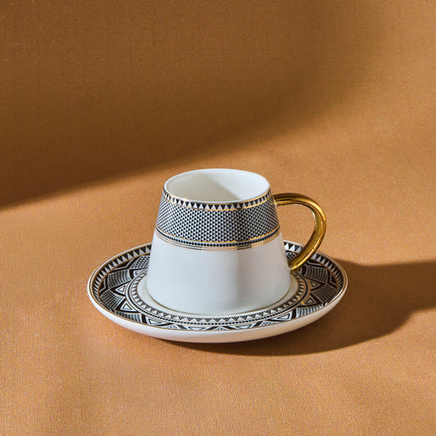 Karaca Globe Set mit 2 Kaffeetassen