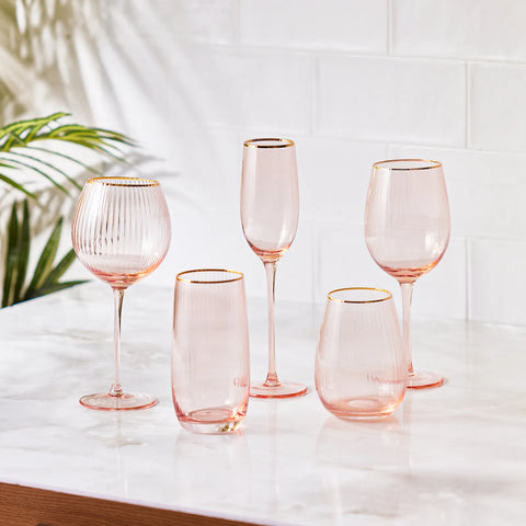 Karaca Gemma Kelchglas Somon 480 ml