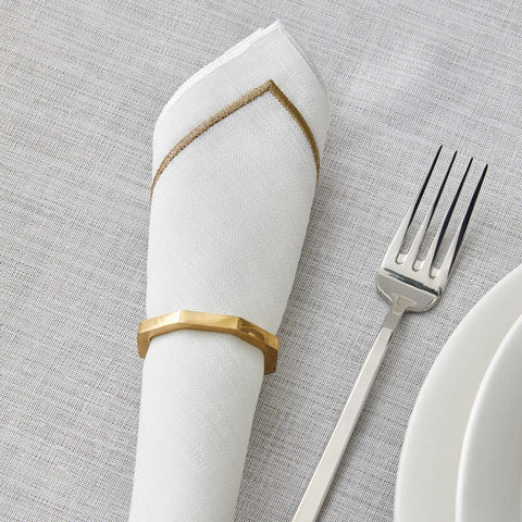 Karaca Home Linen Gold 13-teiliges Tischtuch-Set