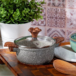 Karaca Dark Silver Mini Cookware 12 cm