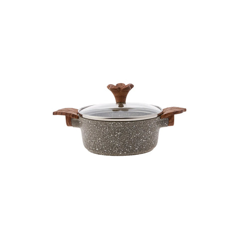 Karaca Dark Silver Mini-Kochgeschirr 12 cm