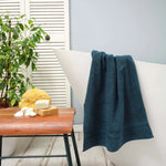 Karaca Home Daily Soft Dunkelöl 100% Baumwolle Handtuch 50x90 cm