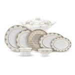 Karaca Forever Bone Dorothy 53-Piece 12-Person Dinner Set